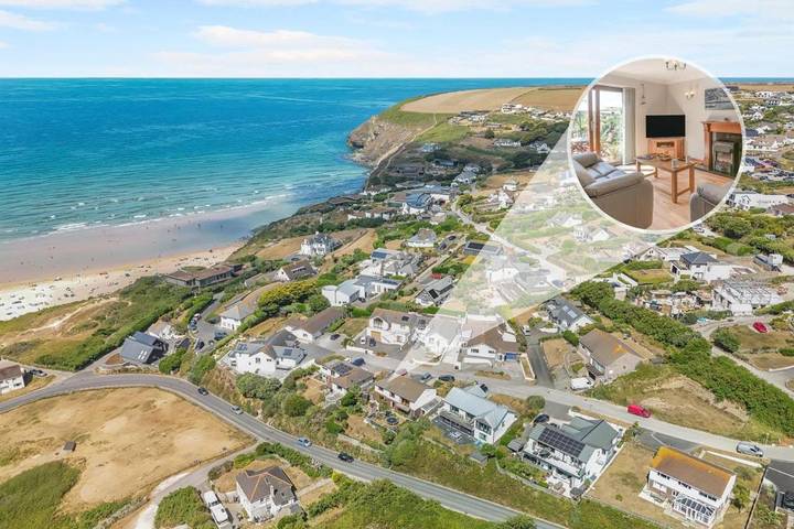 Holiday home for 4 people, with Garden in Mawgan Porth