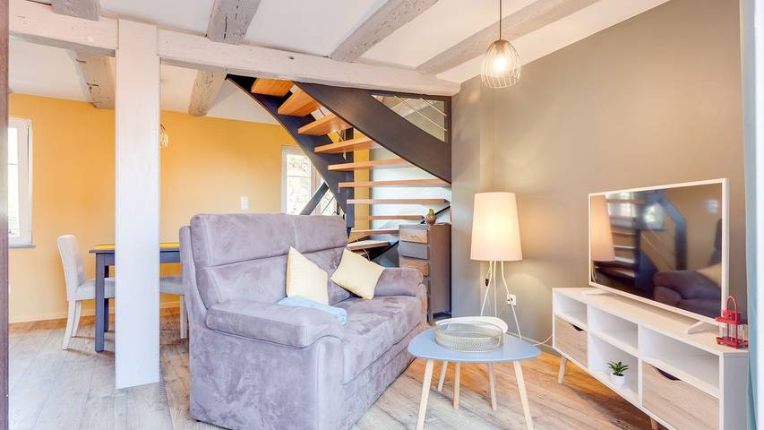 Location de vacances pour 2 personnes, avec balcon/terrasse à Dambach-la-Ville