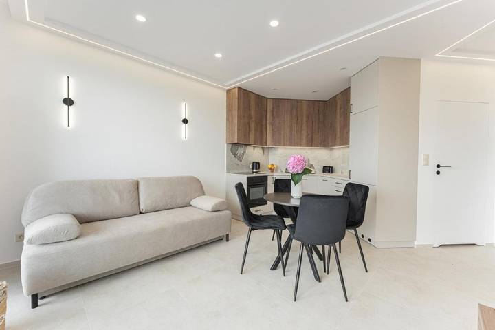 Loft dla 4 osób, z widok i balkon w Gdańsk