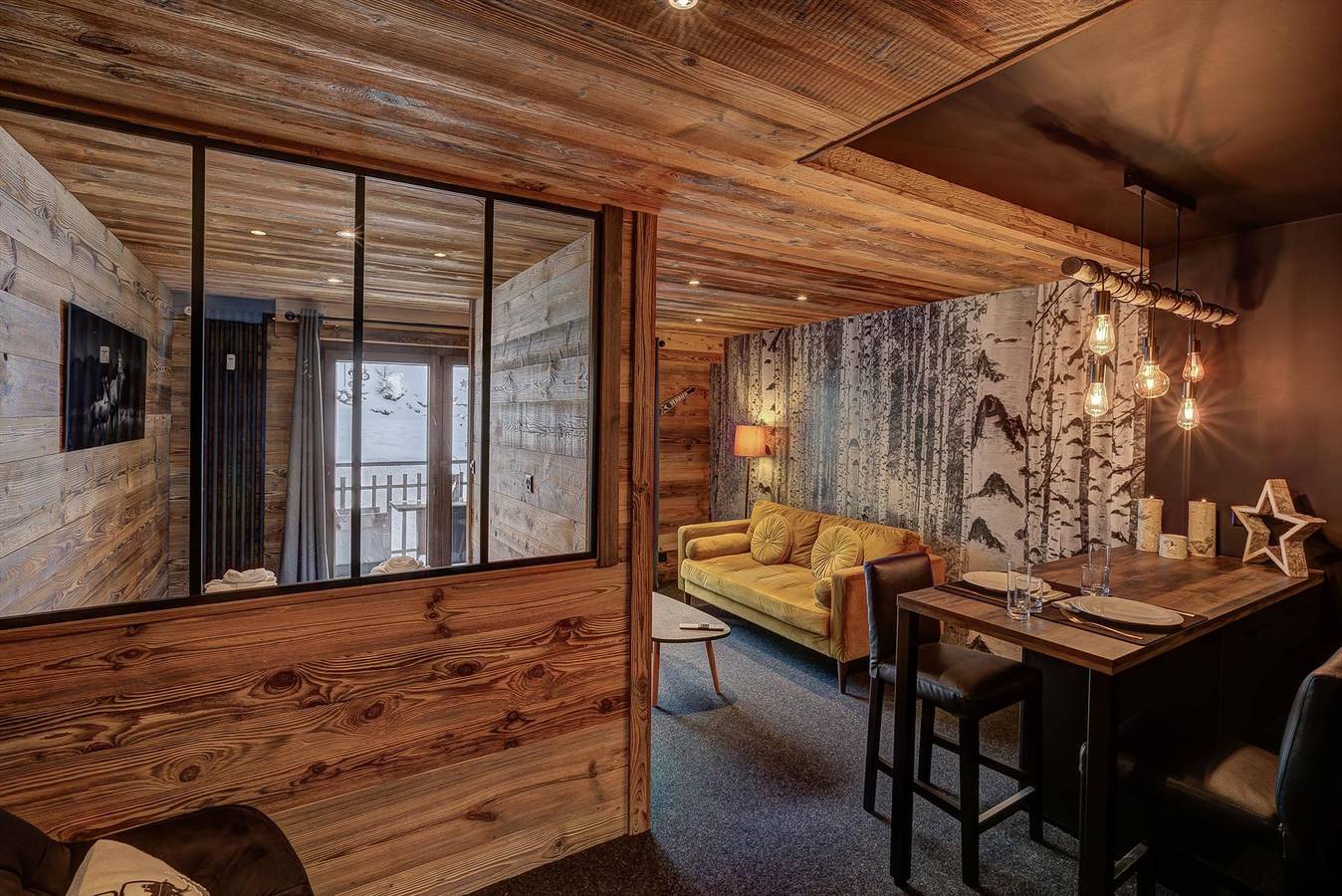 Ganze Wohnung, Appartement Ô Bouleau in La Tzoumaz, Riddes