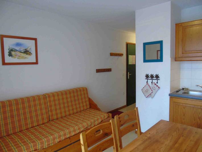 Chalet pour 4 personnes, avec terrasse dans Valfréjus - 2