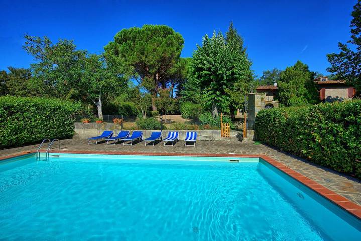 Villa für 8 Personen, mit Balkon und Pool in der Toskana - 2