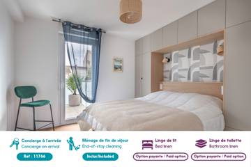 Appartement De Vacances pour 4 Personnes dans Saint-Brevin-les-Pins, Région de Saint-Nazaire, Photo 4