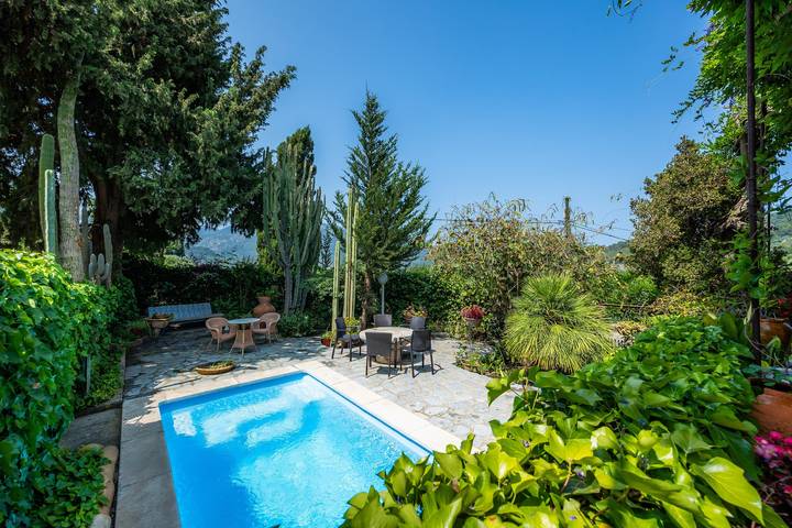 Casa de vacaciones para 8 personas, con Jardín en Fornalutx