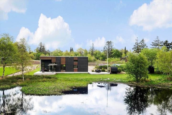 Ferieudlejning for 8 personer, med terrasse og jacuzzi samt sauna, husdyr tilladt i Trend