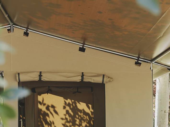 Tente pour 4 personnes, avec bassin pour enfant, animaux acceptés dans Aragon (Espagne) - 4