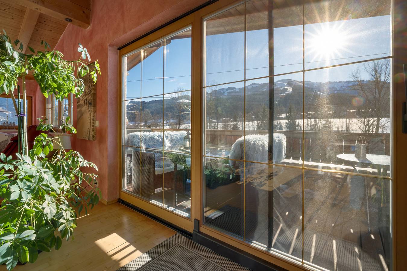Geheel vakantieappartement, Vakantieappartement voor 6 personen met uitzicht in Kirchberg in Tirol, Hohe Salve