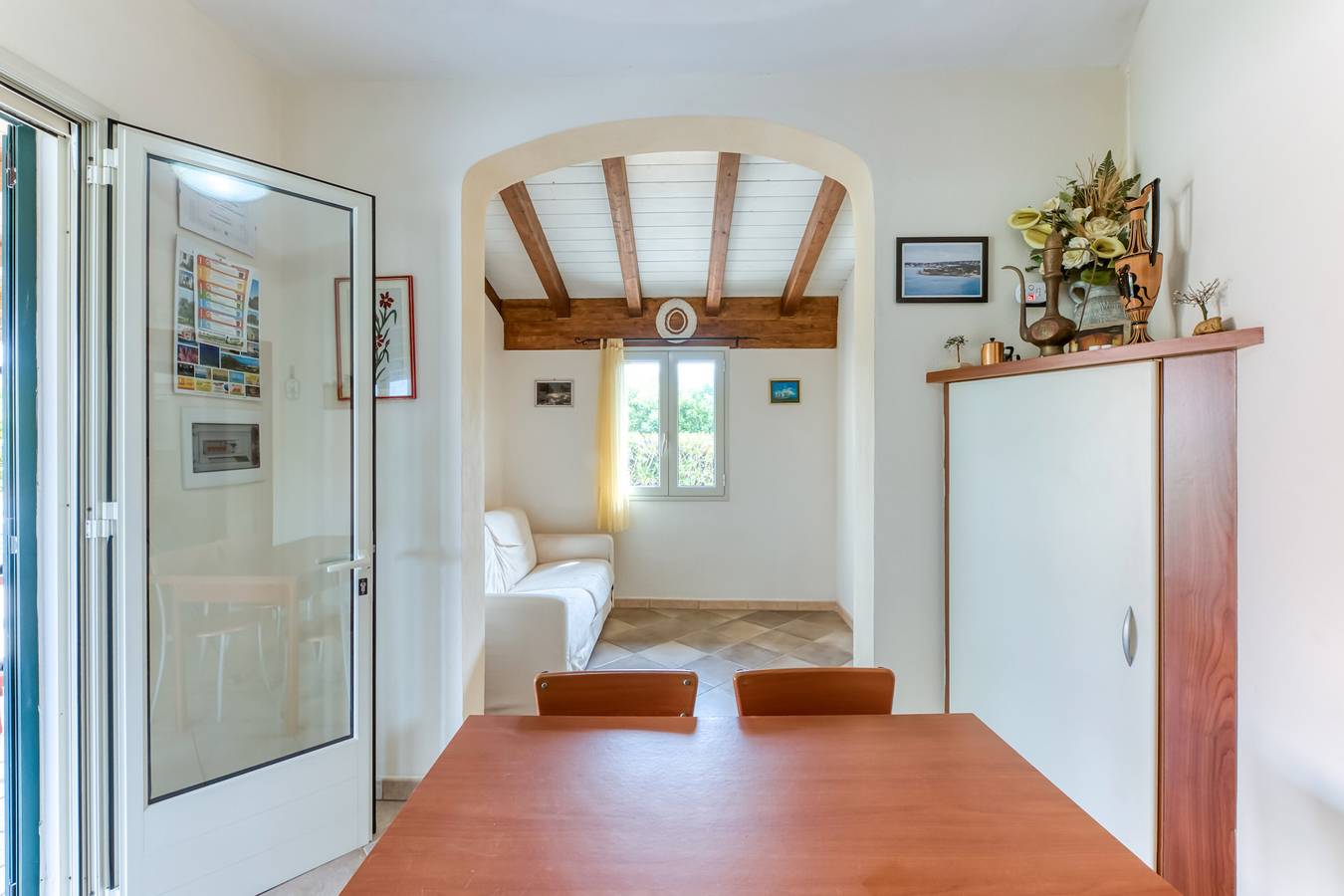 Apartamento entero, Casa de vacaciones 'Villetta Cosimo' con piscina compartida, jardín privado y aire acondicionado in Morciano di Leuca, Golfo de Tarento