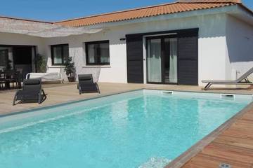 Gîte pour 6 personnes, avec jacuzzi et jardin, animaux acceptés à Montarnaud
