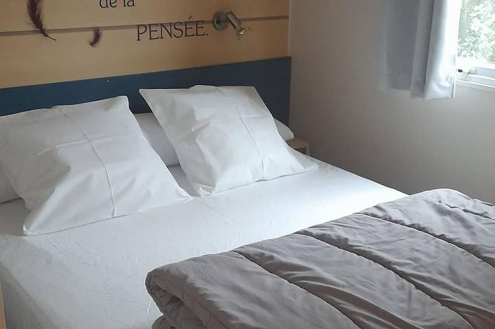 Mobil home pour 6 personnes, avec terrasse et piscine à La Boissière-de-Montaigu - 4