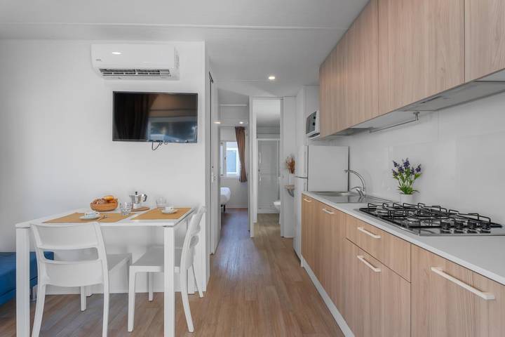Maison de vacances pour 5 personnes avec piscine in Spiaggia Marina di Ravenna, Marina di Ravenna
