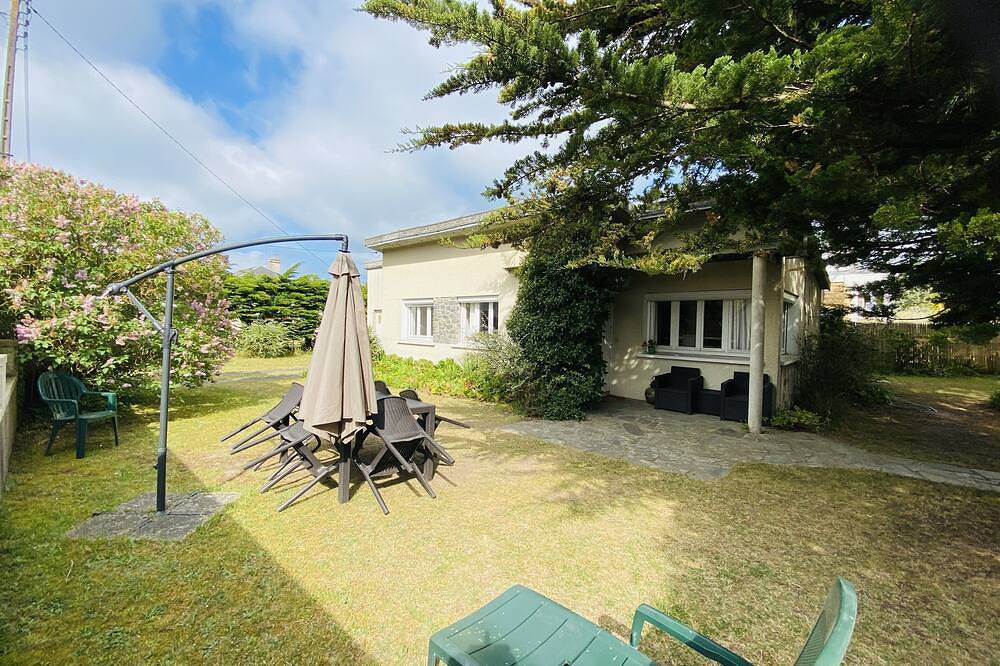 Villa Agon Coutainville, unabhängig, 200 Meter vom Meer entfernt, Wifi in Agon-Coutainville, Coutances und Umgebung