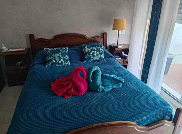 Location de vacances pour 2 personnes, avec jardin et vue ainsi que terrasse et piscine, animaux acceptés à Contes - 2