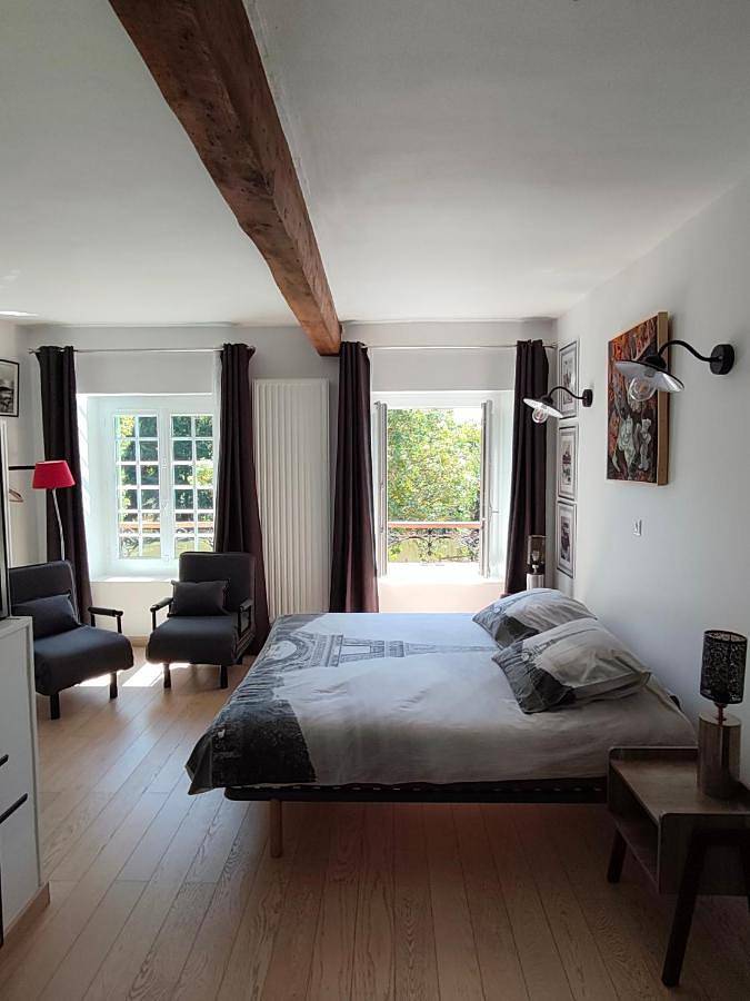 Alojamiento y desayuno para 2 personas, con vistas además de vistas al lago y jardín - 1