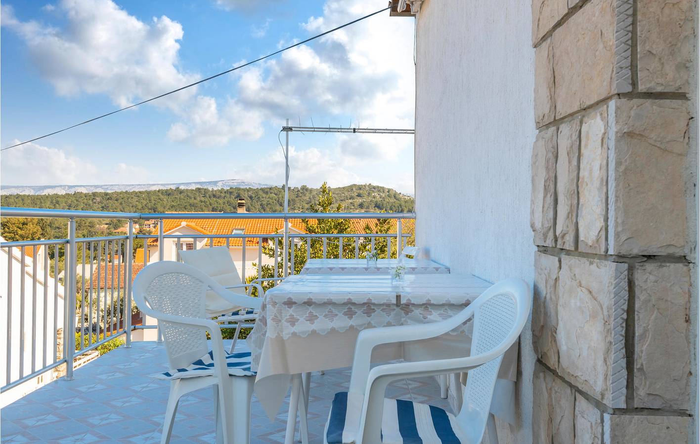 Apartamento vacacional entero, Apartamento de vacaciones para 2 personas con terraza in Stari Grad, Hvar (isla)