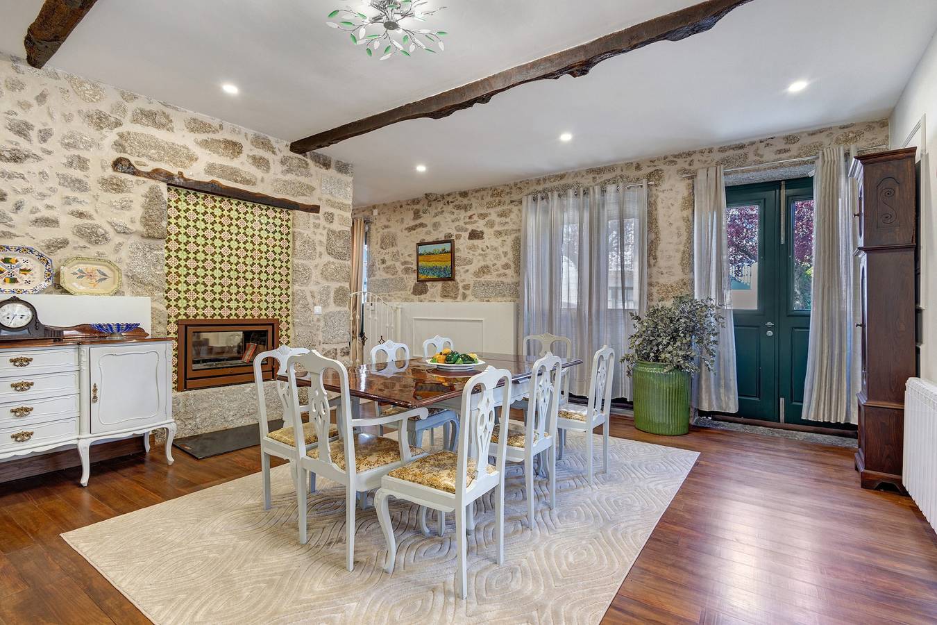 Ferienhaus 'Casa Do Forno' mit Bergblick, Wlan und Klimaanlage in Ponte da Barca, Vila Nova de Muía e Paço Vedro de Magalhães, Viana do Castelo Distrikt