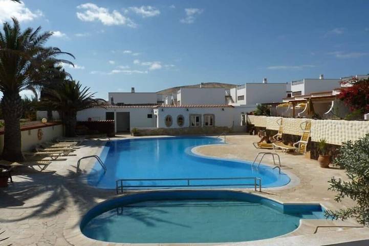 Bungalow für 4 Personen, mit Garten und Pool auf Fuerteventura