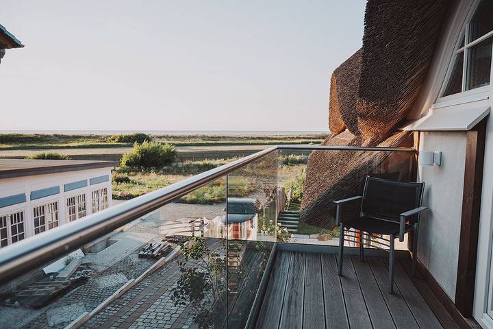 Ferienhaus mit Meerblick für 6 Personen, mit Sauna und Garten in Ahrenshoop