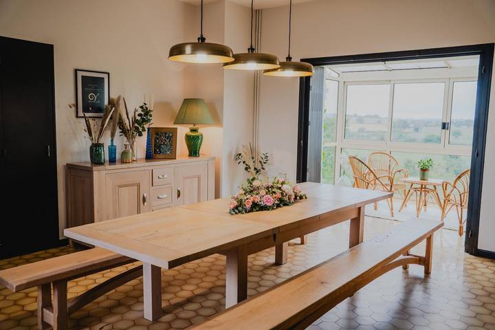 Appartement de vacances pour 15 personnes, avec sauna et terrasse ainsi que piscine et jardin en Charente - 4