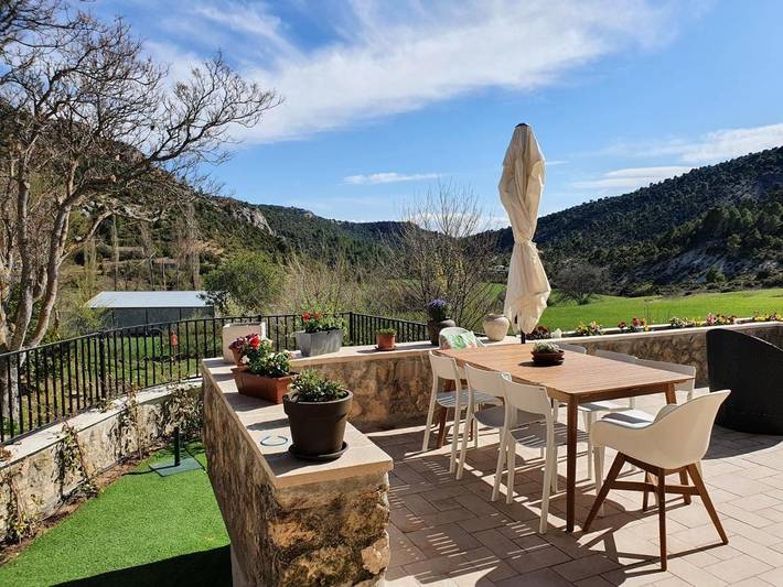 Casa rural para 8 personas, con jardín y vistas en La Alcarria - 3