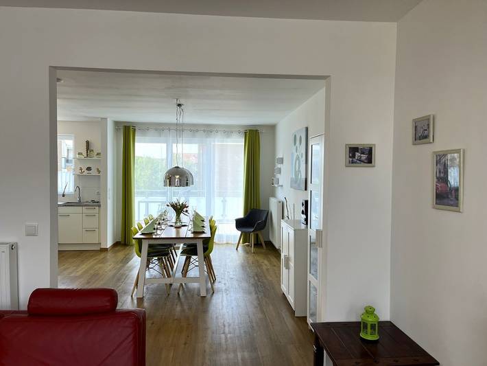 Ganze Wohnung, Im Zentrum von Büsum. Fantastische Maisonettwohnung für bis zu 6 Personen. in Hafen Büsum, Büsum