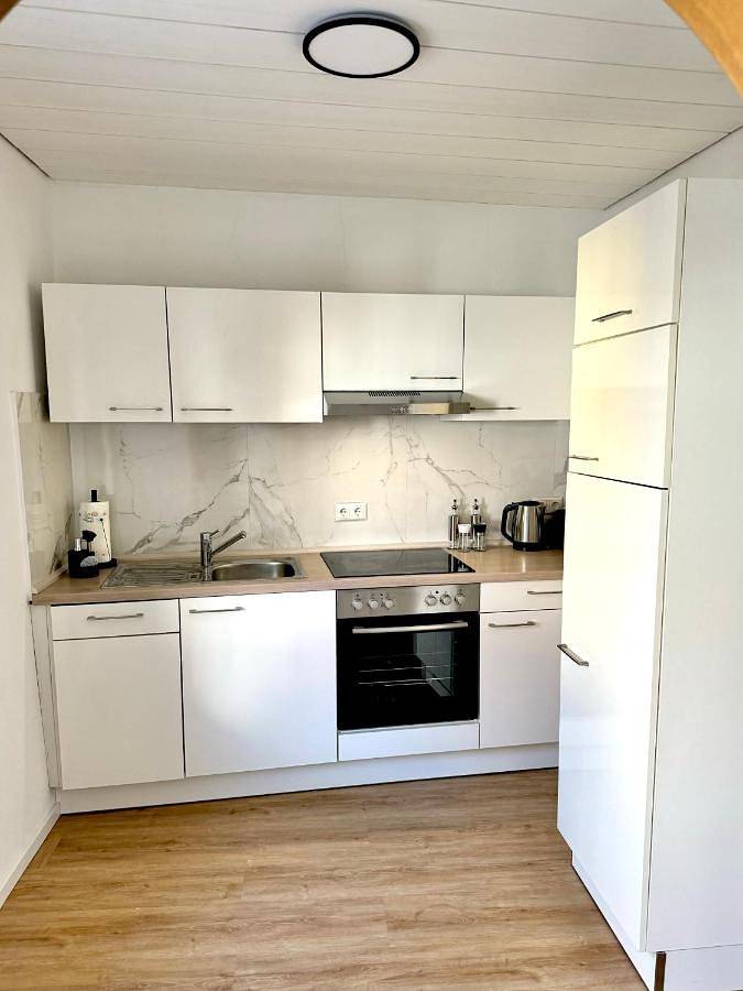 Ferienwohnung für 5 Personen, mit Balkon und Terrasse sowie Garten und Ausblick in Nördlingen - 3