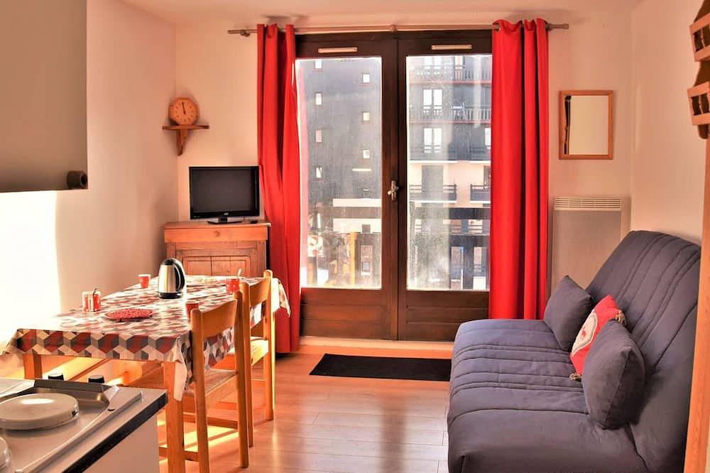 Apartamento entero, Estudio funcional en Risoul 1850: a pie de pistas, céntrico, 4 plazas in Station de Risoul, Risoul