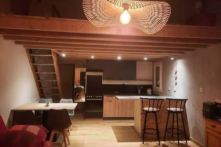 Appartement de vacances pour 4 personnes, avec jacuzzi et terrasse