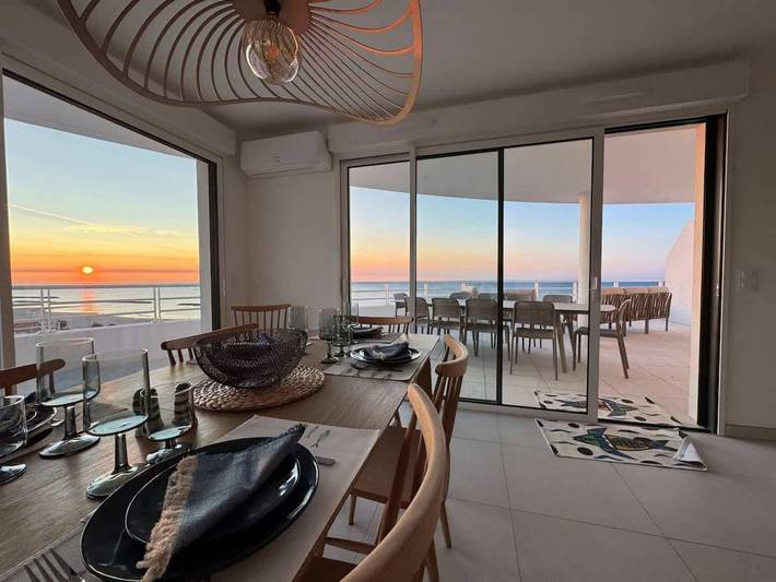 Gîte pour 8 personnes, avec balcon/terrasse et jacuzzi dans Casino de Valras Plage - 3