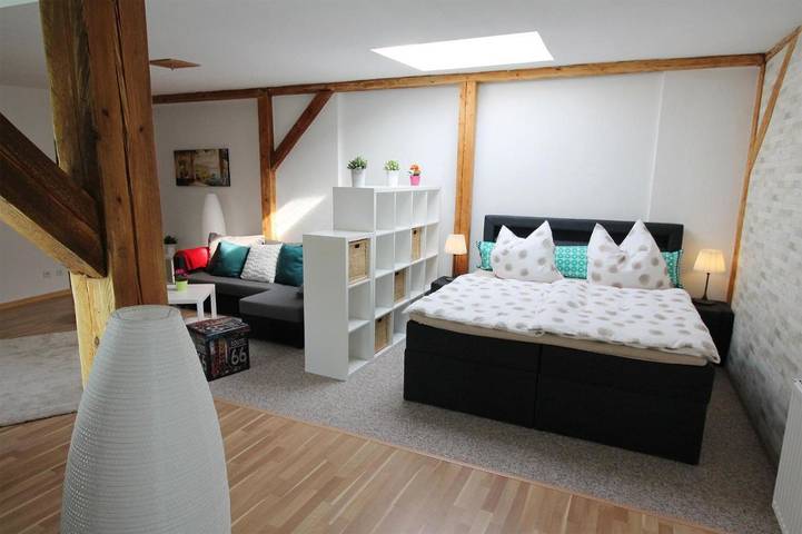 Ferienwohnung für 6 Personen, mit Garten und Sauna