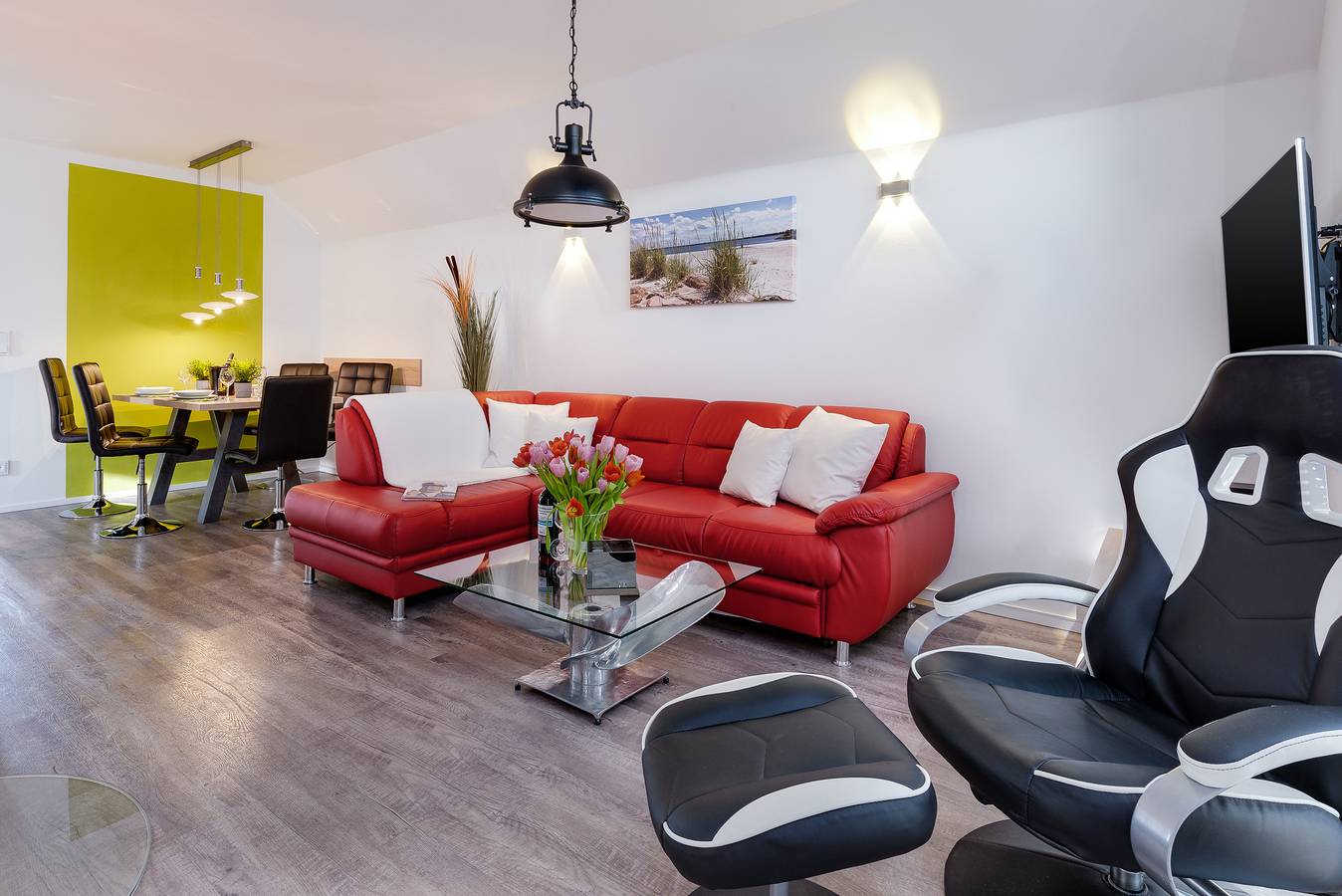 Ganze Ferienwohnung, Fewo Kapitän James Cook Olpenitz by Seeblick Ferien Oro, Wasserbett,Esäule,Allergiker in Olpenitz, Kappeln