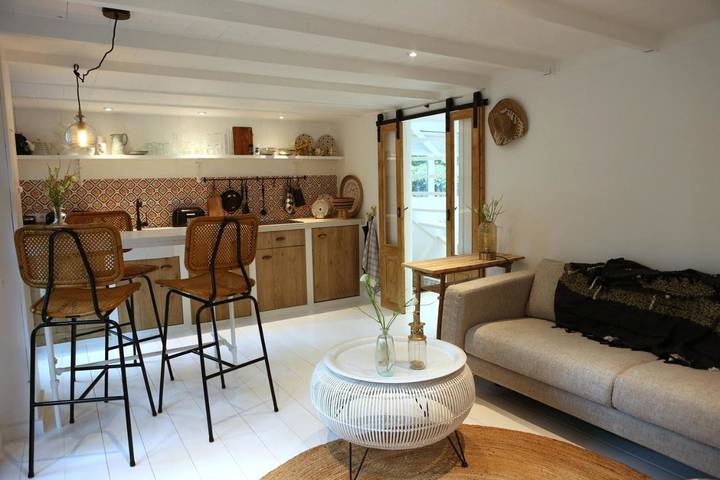 Vakantieappartement voor 2 personen, met uitzicht en tuin in Bergen (Noord-Holland)