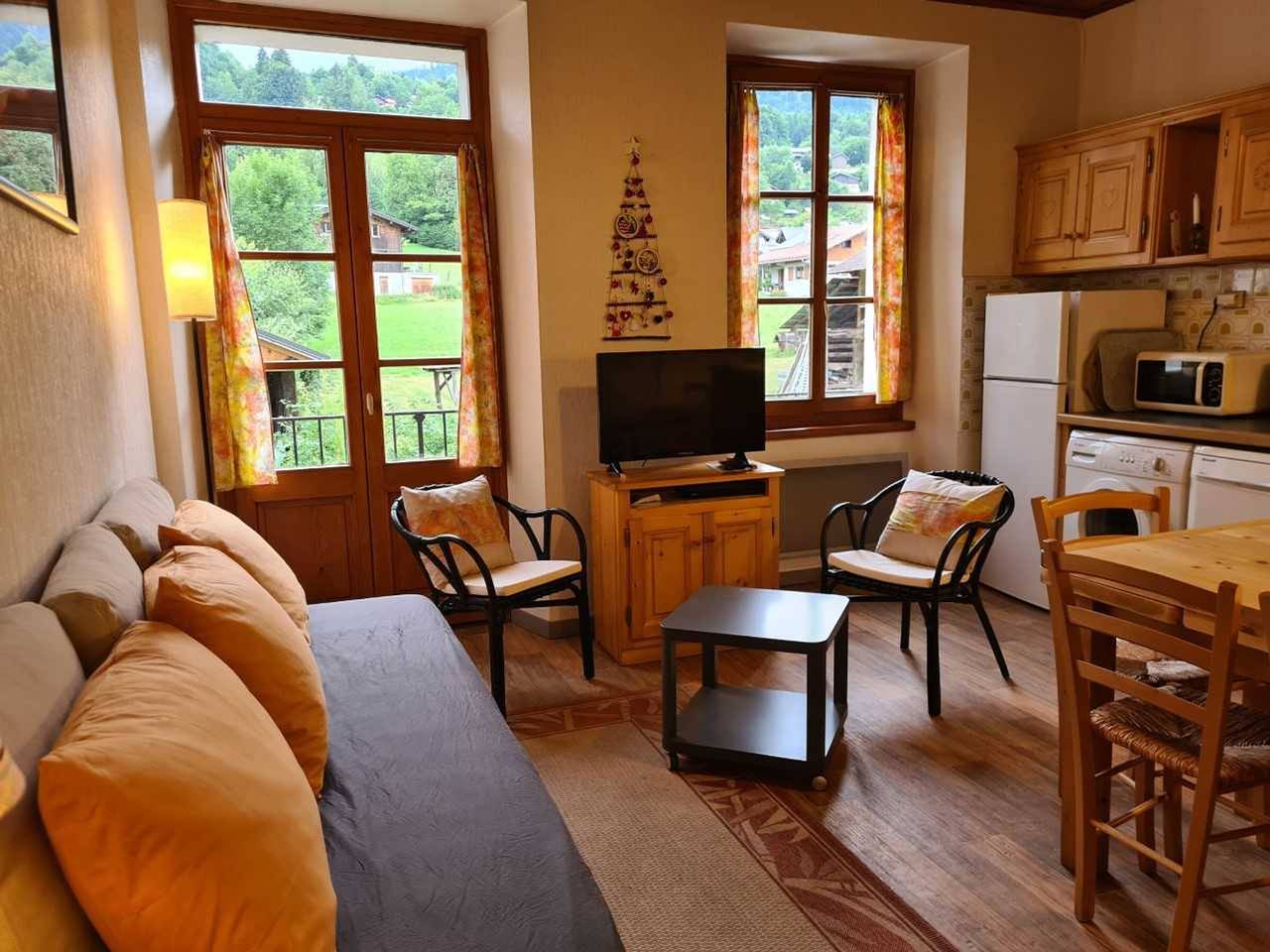 Casa acogedora cerca de telecabina en Morillon in Station de Morillon, Grand Massif
