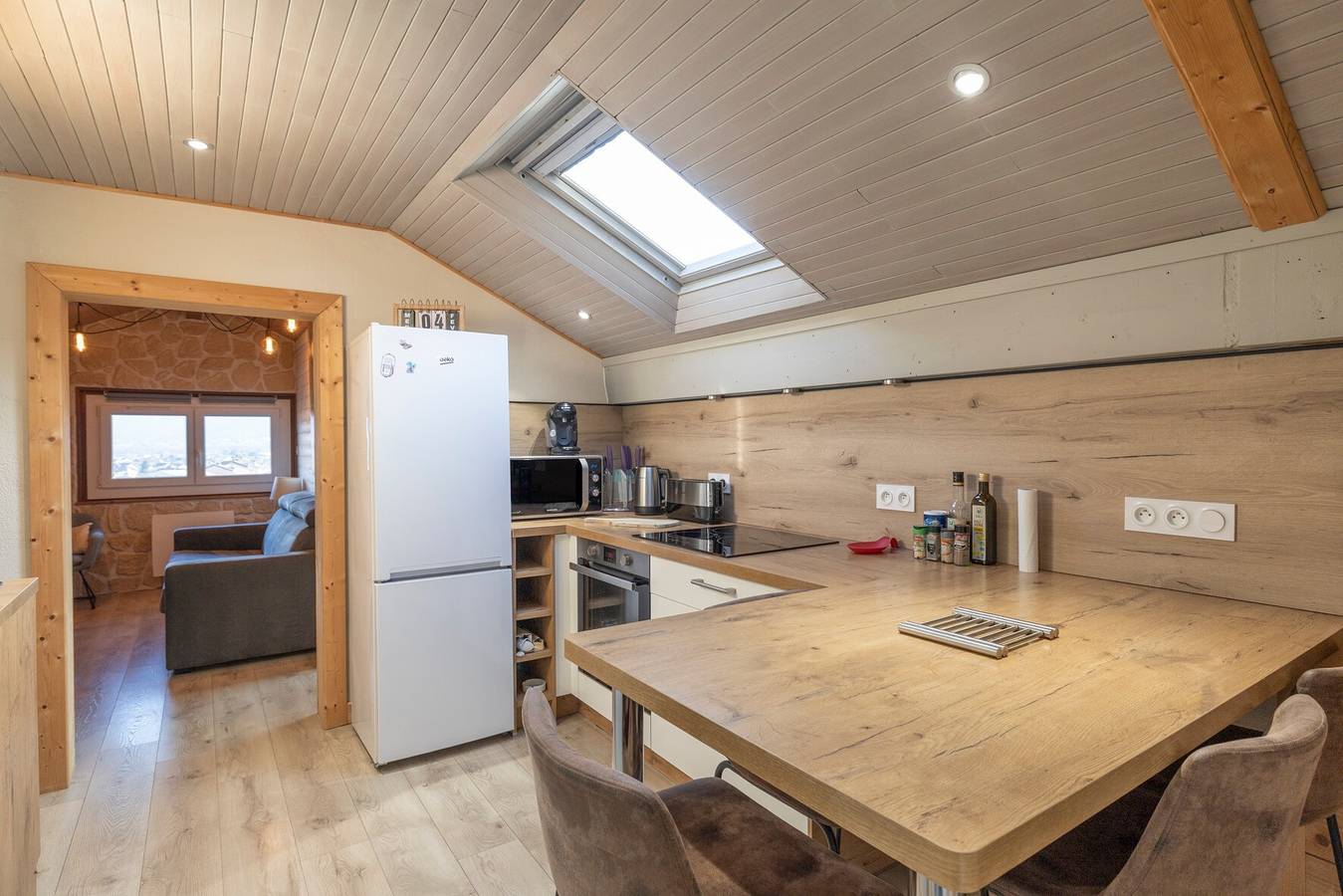 Appartement entier, Appartement calme avec vue montagne en Haute-Savoie in Marignier, Région de Bonneville