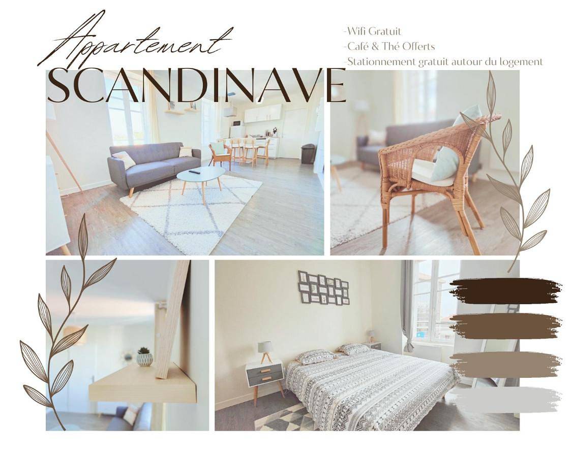 Appartement entier, T2 neuf Le Scandinave in Riom, Parc naturel régional des Volcans d'Auvergne