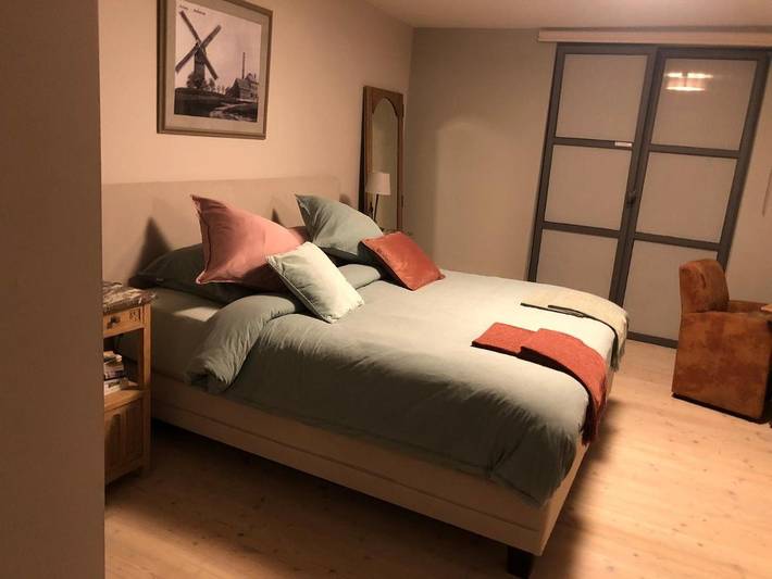 Chambre d’hôte pour 2 personnes, avec Balcon et Terrasse ainsi que Jardin et Vue à Dilbeek