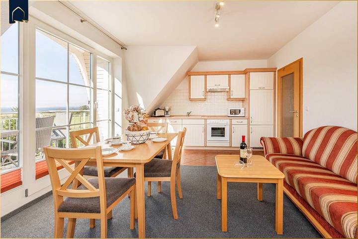 Ferienwohnung für 4 Personen, mit Ausblick und Sauna sowie Seeblick und Garten in Loddin - 4