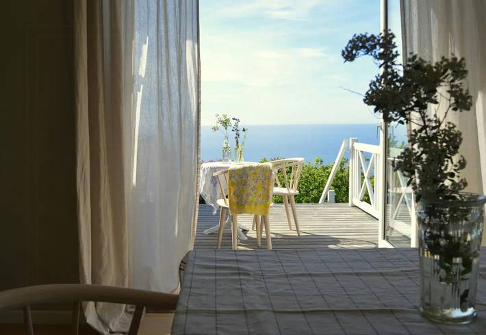 Ferieudlejning for 4 personer, med terrasse, børnevenlig i Hasle