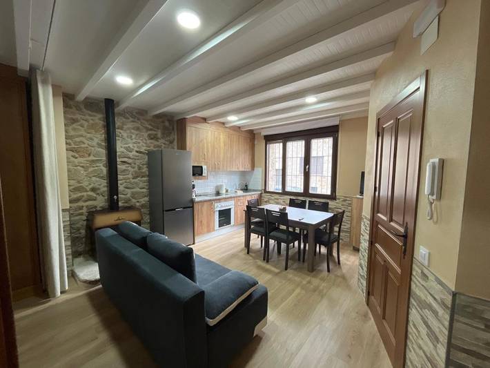 Apartamento para 6 personas, con terraza y vistas en Piornal