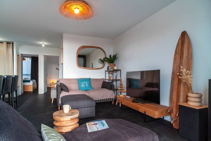 Appartement de vacances pour 4 personnes, avec balcon