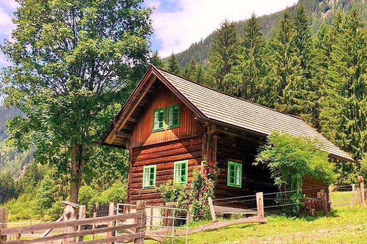 Blockhütte für 6 Personen, mit Garten in Rohrmoos - 4