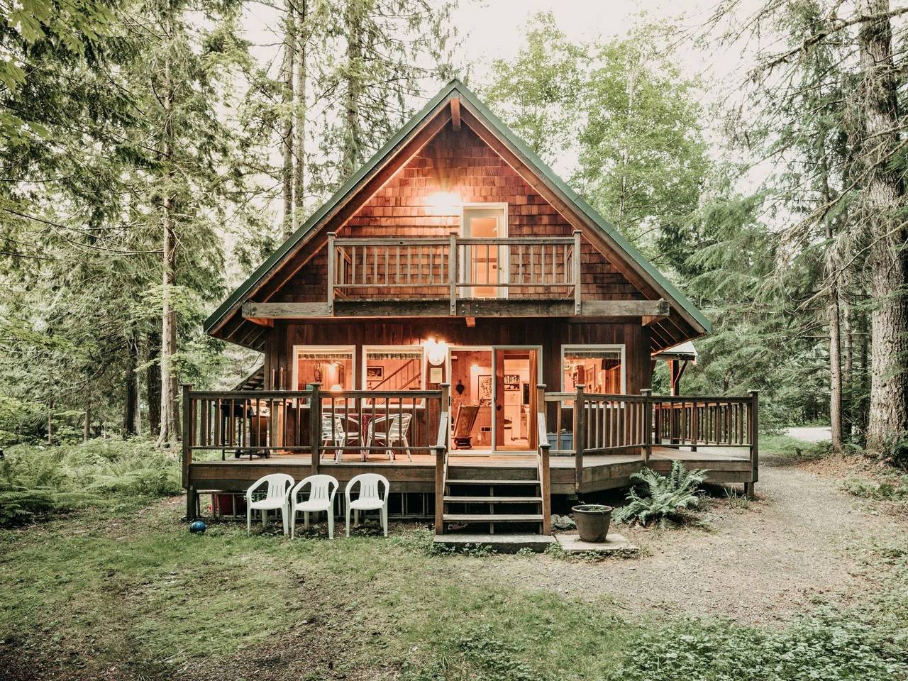 Hübsche Hütte mit Holzofen und haustierfreundlich in Glaciar, Bosque Nacional de Mount Baker-Snoqualmie