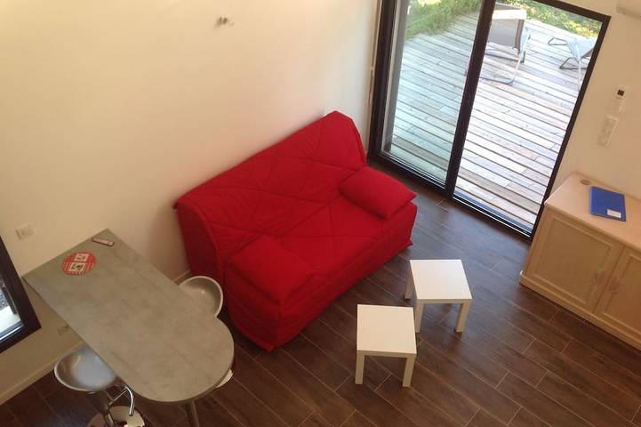 Duplex de 40 m2 près d'une rivière in Saint-Alban-Auriolles, Ardèche