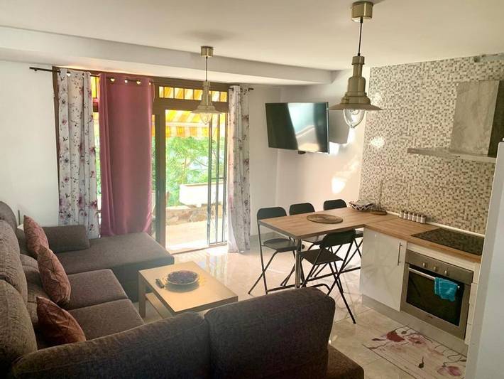 Bungalow für 5 Personen, mit Pool und Ausblick sowie Garten und Balkon an der Costa Adeje - 4