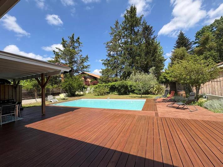Location de vacances pour 6 personnes, avec jardin et piscine, animaux acceptés à Biganos - 3