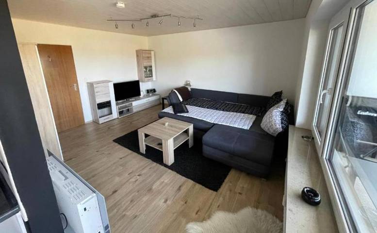 Ferienwohnung für 2 Personen, mit Balkon und Terrasse sowie Garten und Ausblick