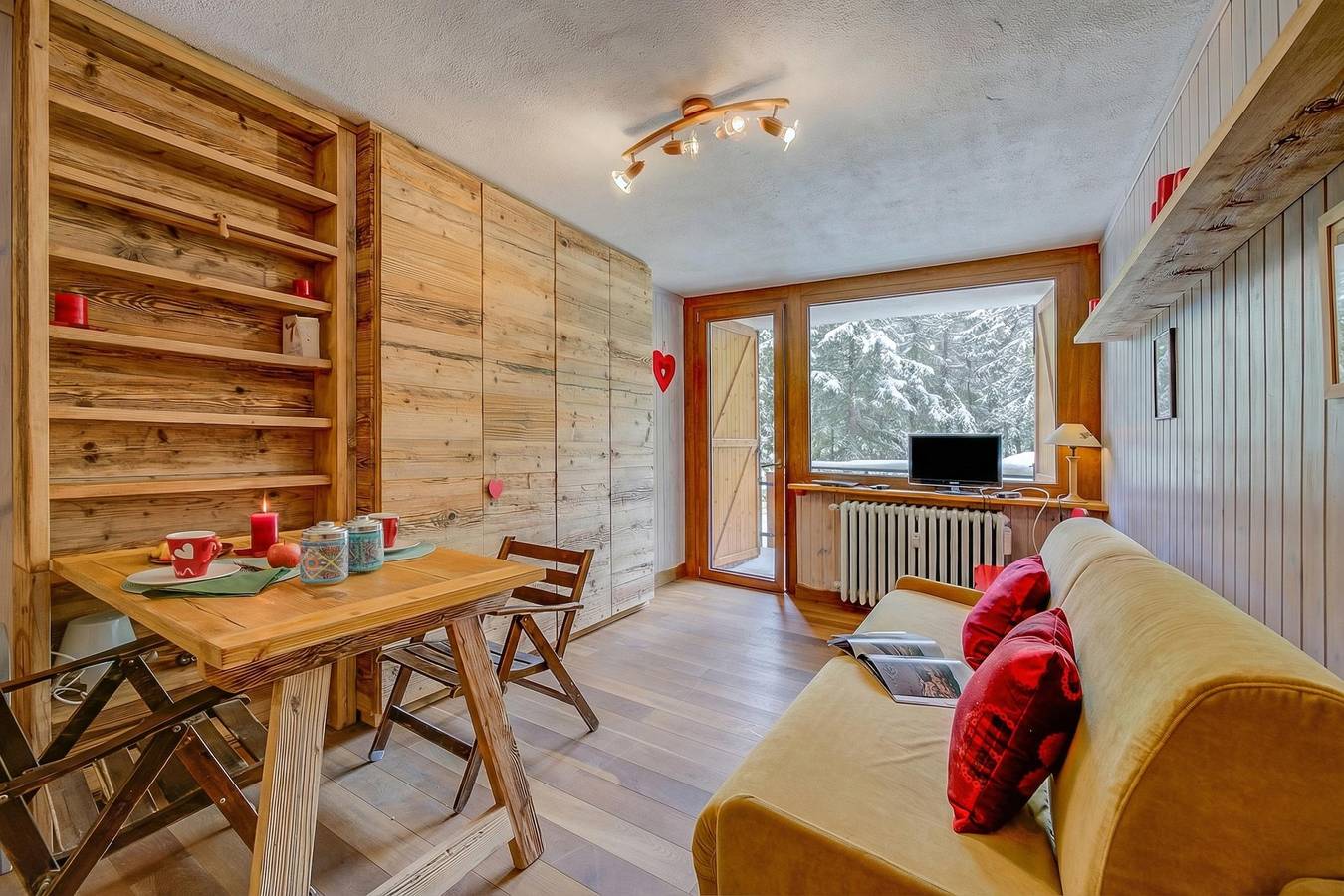 Ganze Wohnung, Studio Abete Rosso 500m From Ski in Sauze d'Oulx, Via Lattea