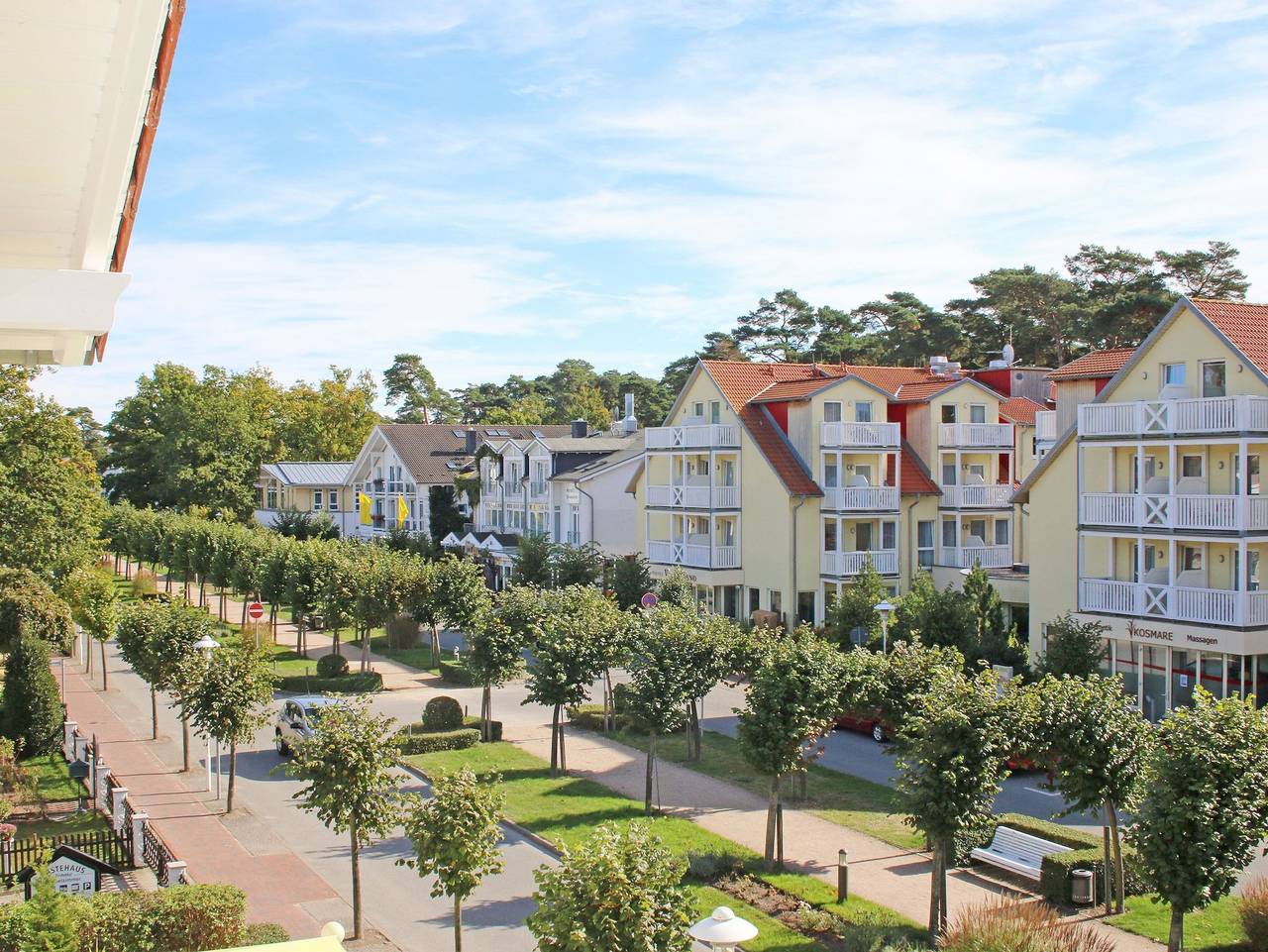 Ganze Ferienwohnung, Mr: Haus Nicolai Whg. 05 mit 2 Balkonen (Süd/West) - Haus Nicolai Whg. 05 mit 2 Balkonen (Süd/West) in Baabe, Rügen