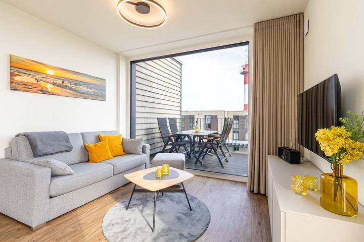 Ferienwohnung für 4 Personen, mit Balkon und Sauna in Marienleuchte