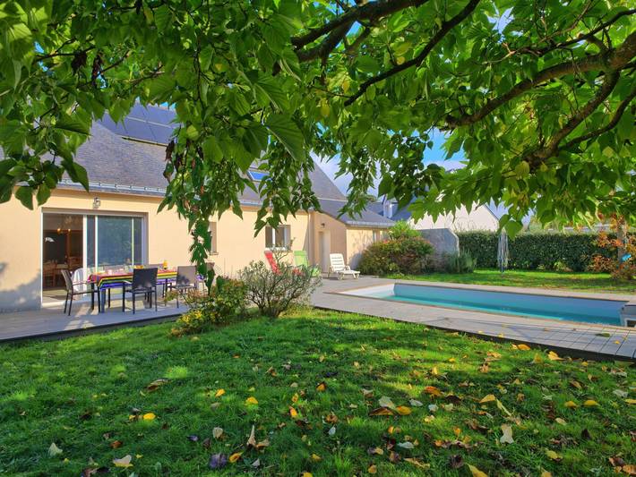 Maison de vacances pour 10 personnes, avec terrasse et jardin - 1